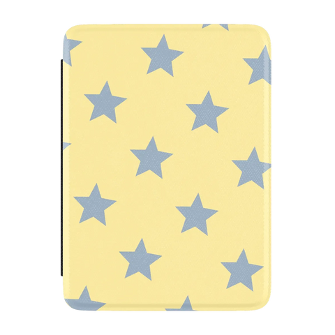 Shine Bright | Butter Yellow Stars Kindle Case