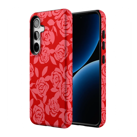 Final Rose | Red & Pink Floral Case