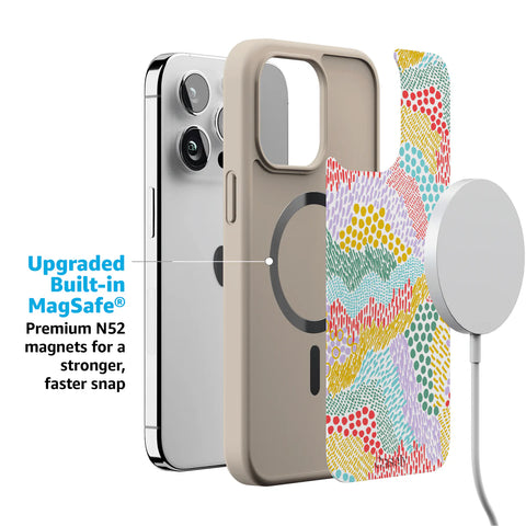 Color Me Happy | Pattern Colorblock Case