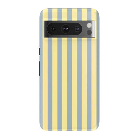 Coastline Stripes | Blue & Yellow Case