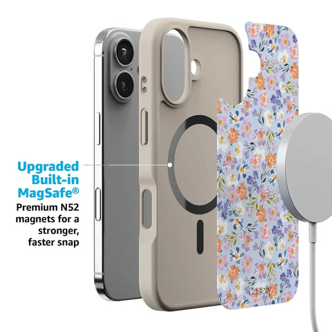 Poppy Meadows | Pastel Floral Case