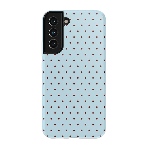 On the Dot | Blue Polka Dot Case