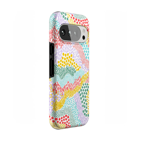 Color Me Happy | Pattern Colorblock Case