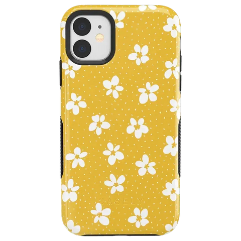 Flower My World | Yellow Floral Case