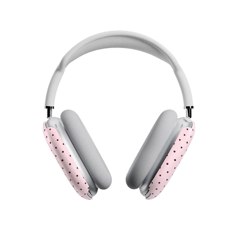 On the Dot | Pink Polka Dot AirPods Max Case