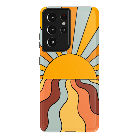 Shine On | Retro Sunset Case