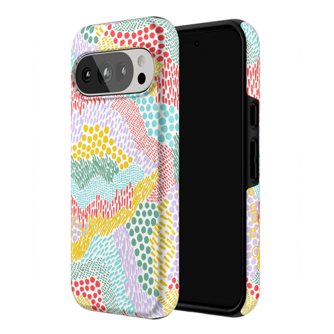 Color Me Happy | Pattern Colorblock Case