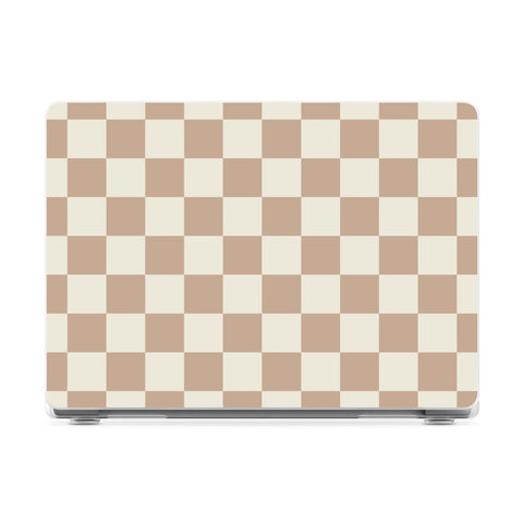 Fit Check | Neutral Checkerboard Laptop Shell