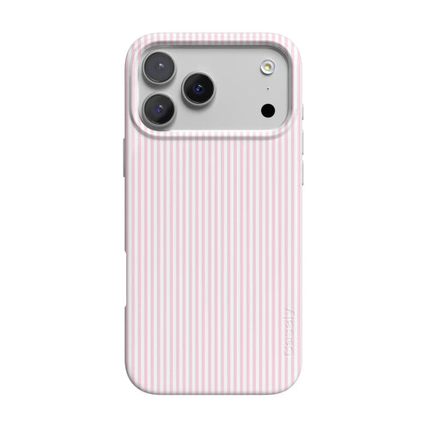 Stripes and the City | Light Pink Pinstripe Case