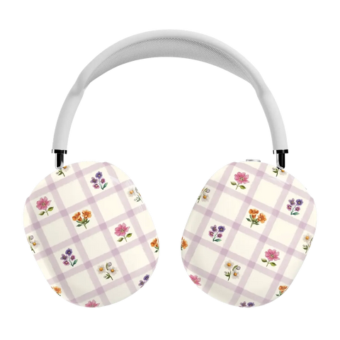 Meadow Check | Floral Gingham AirPods Max Case