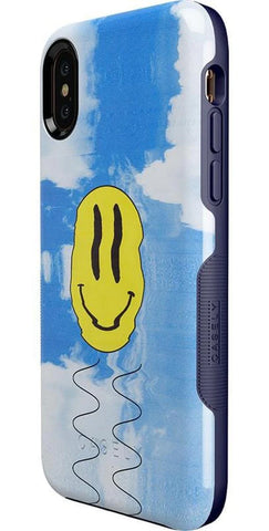 On Cloud Nine | Glitch Smiley Face Case