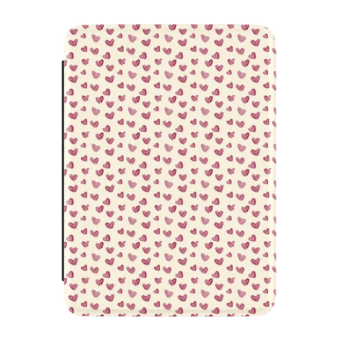 Lovebug | Mauve Hearts Kindle Case