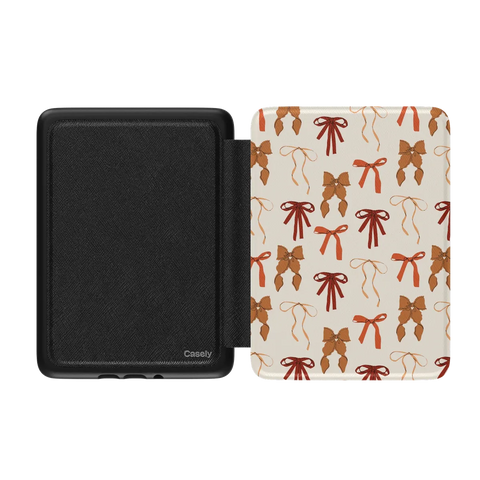 Fall Girlie | Pumpkin Spice Bows Kindle Case