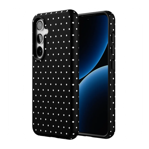 On the Dot | White Polka Dot Case