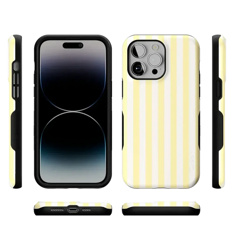 Butter Yellow Stripes | Sunday Best Case