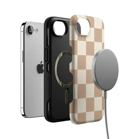 Fit Check | Neutral Checkerboard Case