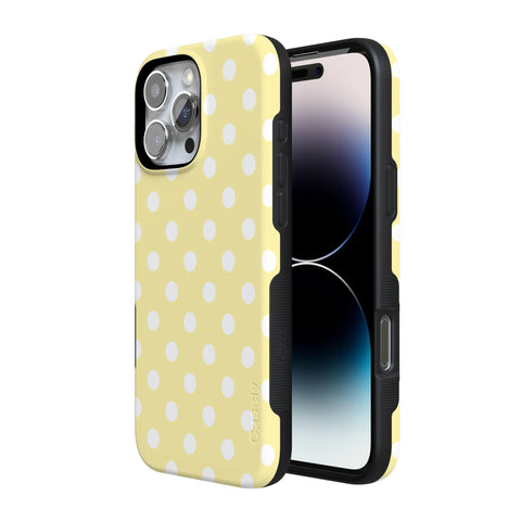 Spotted in SoHo | Yellow Polka Dot Case