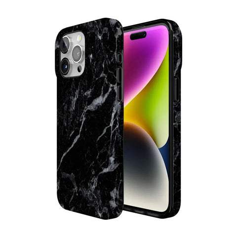 Black Pearl | Classic Black Marble Case