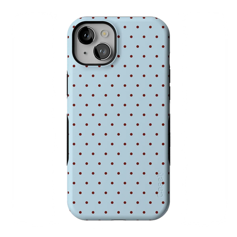 On the Dot | Blue Polka Dot Case