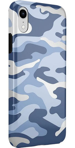 In Formation | Metallic Blue Camo Case