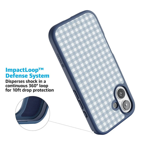Pastel Picnic | Blue Gingham Case