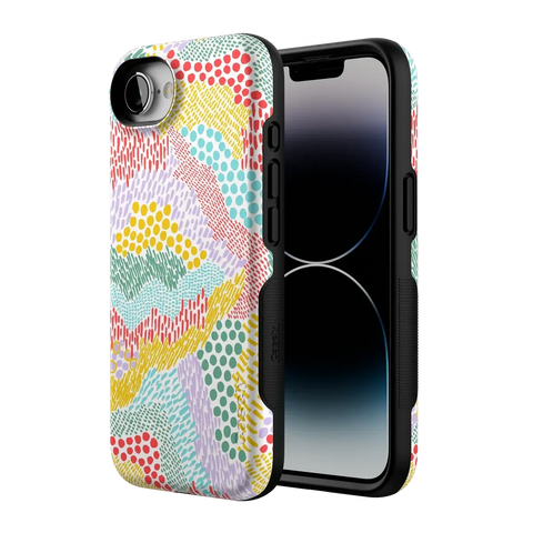 Color Me Happy | Pattern Colorblock Case