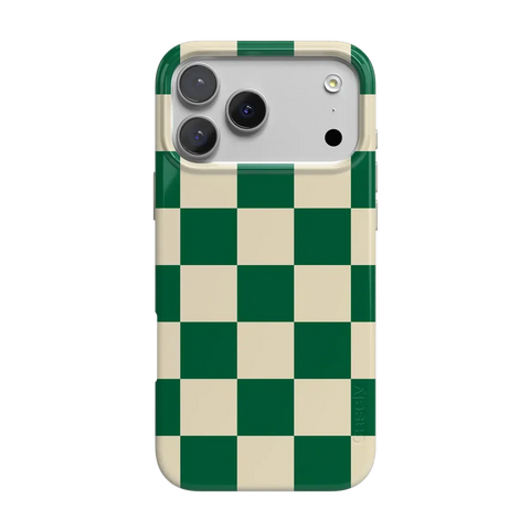 Fit Check | Green Checkerboard Case