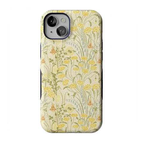 Boho Blooms | Golden Floral Case