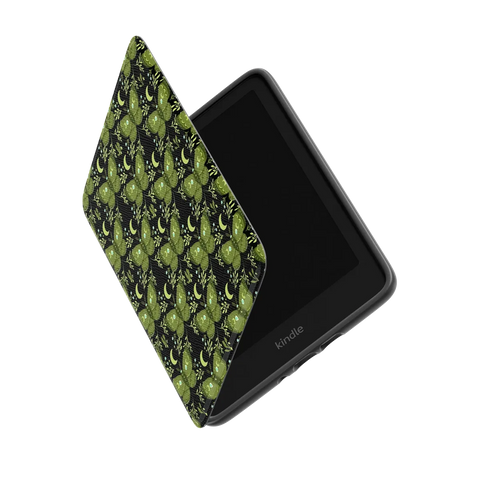 Mystic Moths | Green Twilight Kindle Case