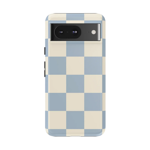 Fit Check | Light Blue Checkerboard Case