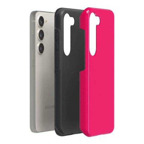 Think Pink | Solid Neon Pink Samsung Case