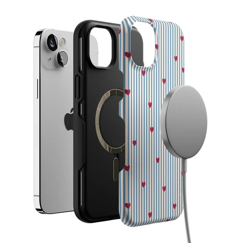 Love Lines | Blue Stripes Case