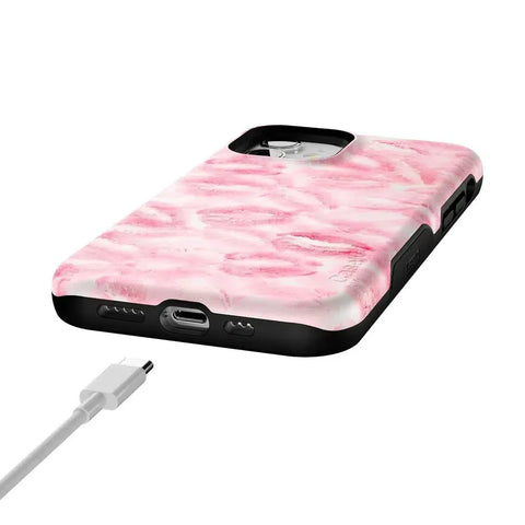 Sealed with a Kiss | Pink Lipstick Case