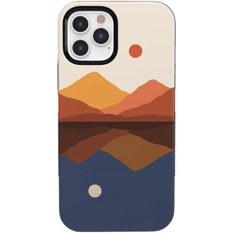 Opposites Attract | Day & Night Colorblock Mountains Case