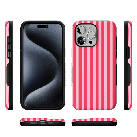Perfect Stripes | Pink Stripes Case