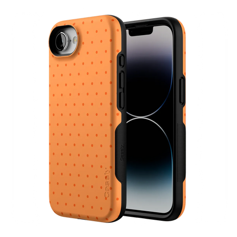 On the Dot | Orange Polka Dot Case