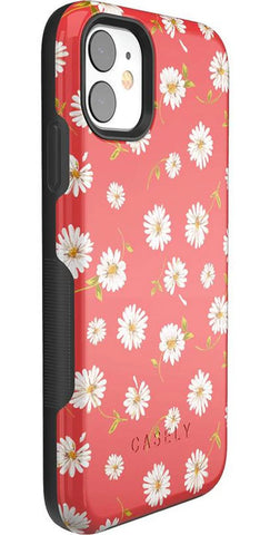 Daisy Daydream | Red Coral Floral Case