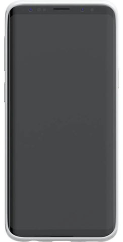 Blue and Gold Clear Floral Samsung Case