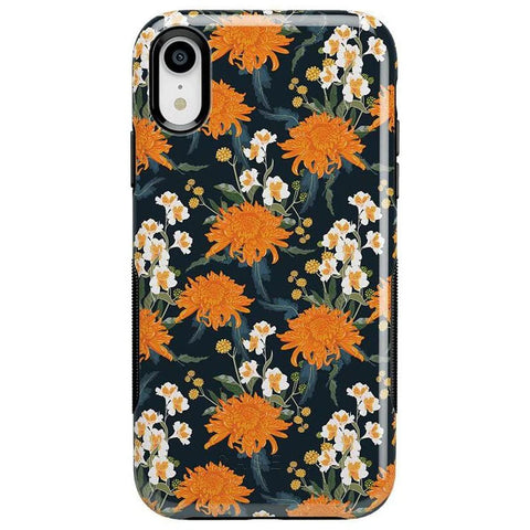 Off Tropic Floral | Exotic Orange Flower Case