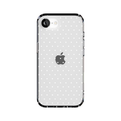 On the Dot | White Polka Dot Case