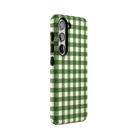 Checked Twice | Green Plaid Case