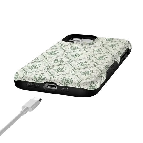 Sage Tapestry | Floral Vines Case