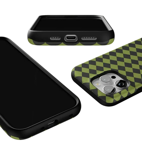 Wicked Hex | Green Checkered Case
