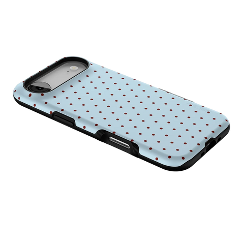 On the Dot | Blue Polka Dot Case