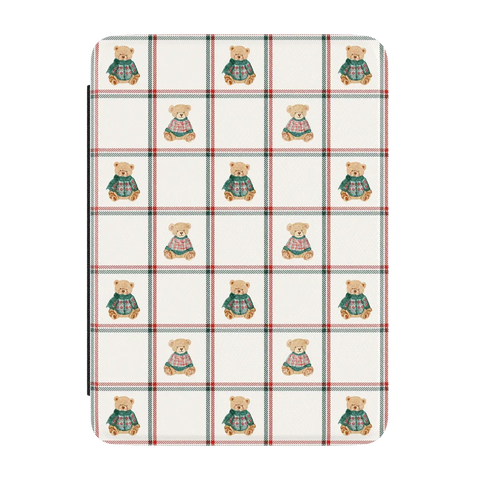 Bear Hugs | Teddy Squares Kindle Case