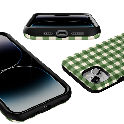 Checked Twice | Green Plaid Case