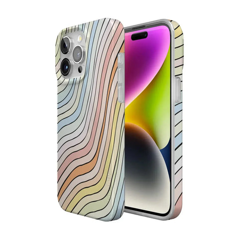 Ride The Wave | Pastel Rainbow Lined Case