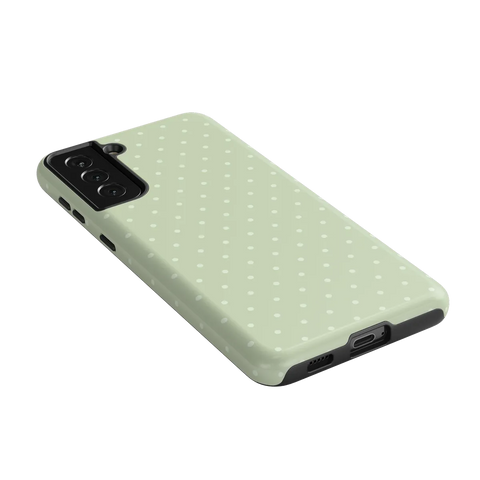 On the Dot | Green Polka Dot Case