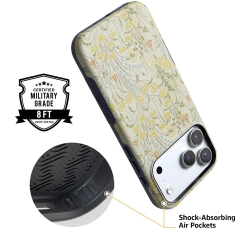 Boho Blooms | Golden Floral Case