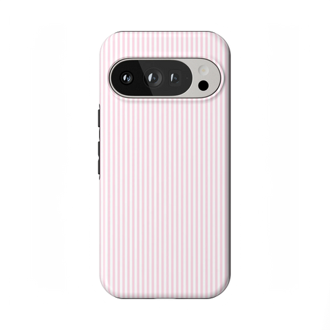 Stripes and the City | Light Pink Pinstripe Case